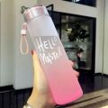 Hello Master Glass Drinking Water Bottle 480ml - Water Bottle - Water Bottle - Water Bottle. 