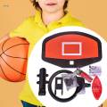 Basketball Hoop for Trampoline Lightweight Backboard Waterproof Basketball Stand including Pump and. 