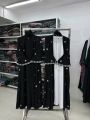 Digital Print Gown Abaya Borka Dubai Cherry Fabric. 