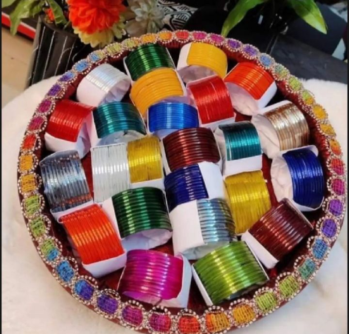 Reshmi kacher Churi Bangles/ Glass silk bangles are premium quality for ...
