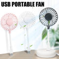 Mini Fan USB In-line Plug Silent Home Office Desk Laptop Strong Wind Cooling Fans Adjustable Summer Outdoor Portable Cooler Fan. 