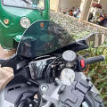 1 Piece Motorcycle USB Power Charging Interface Socket Impulse Charge Port Black Plastic for 450SR SR450 800NK 800. 