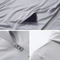 1Pcs Men’s Ice Silk Sun Protection Jacket – Anti-UV Thin Hooded Sportswear Coat, Summer Winter Outdoor Fishing Hiking Sunscreen Casual Top. 