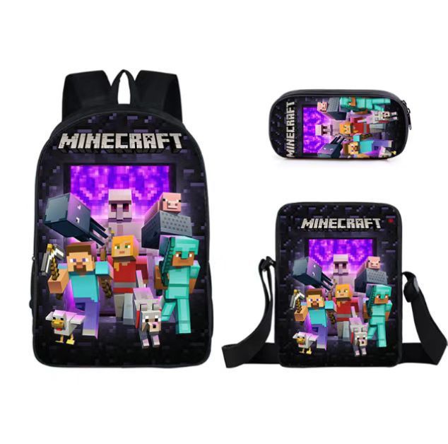 CROSS-BORDER%20NEW%20MINECRAFT%20PRIMARY%20AND%20SECONDARY%20SCHOOL%20STUDENTS%20SCHOOL%20BAG%20MINECRAFT%20GAME%20PERIPHERAL%20BACKPACK%20THREE-PIECE%20SET%20WHOLESALE%20-%20Image%206