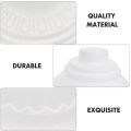 Small Roman Resin Plastic Pots Golden Ornaments New Decorated Wedding Props Roman Flower Pot 5 inchi.