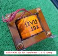 MIXED WIRE 12V 10A Transformer 12 0 12 10Amp Input AC 220V Output 12V Transformer 10A Transformer Step Down 12 0 12 Volt Transformers 10A.
