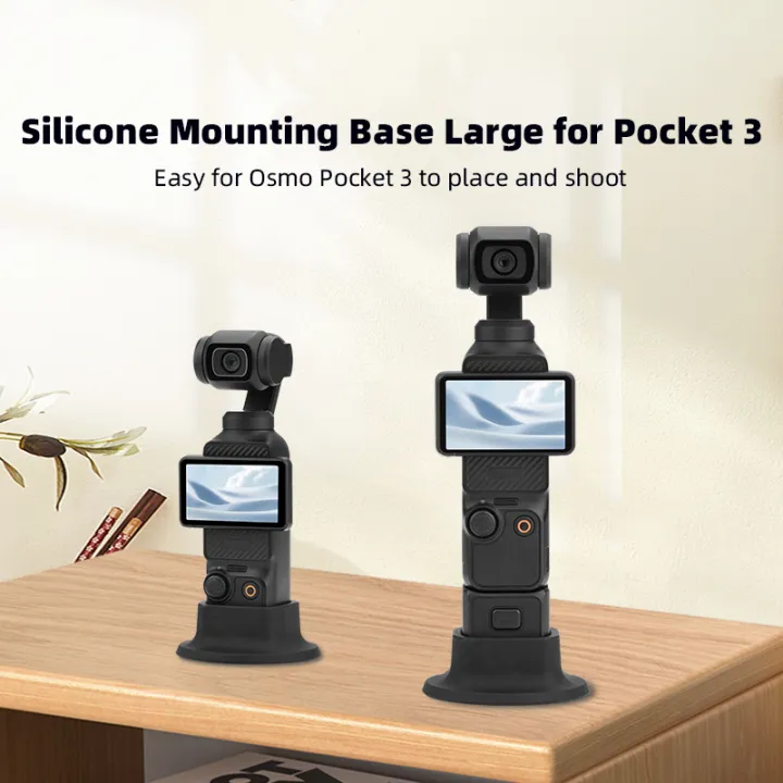 Portable%20Camera%20Mount%20Silicone%20Action%20Camera%20Gimbal%20Base%20Desktop%20Camera%20Stand%20Compatible%C2%A0for%20OSMO%20Pocket%203%20Camera%20-%20Image%202