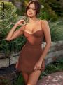 Summer Mini Dress Black Dress Sleeveless Short Dresses Straps Red Dress Outfits Streetwear 2023 Bodycon Dresses Vestidos.