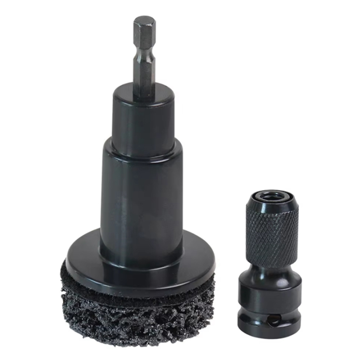 Wheel Hub Rust Removal Brush Brake Hub Brake Disc Rust Removal Tool for Car Wheel Stud Cleaner Burnishing