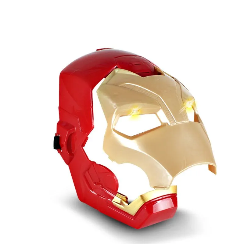 Marvel Avengers 4 Iron Man Captain America Light Sound Tony Stark Helmet  Open for Children Halloween Cosplay | Daraz.com.bd