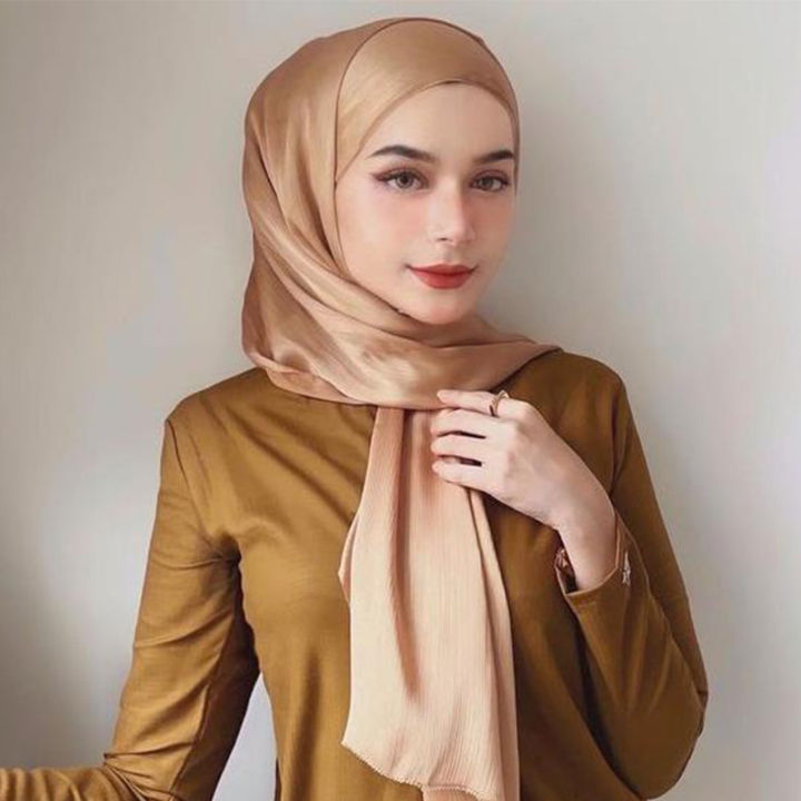 Fashion%20Style%20Crinkle%20Silk%20Satin%20Hijab%20Chiffon%20Muna%20Satin%20Hijabs%20Headscarf%20Shawl%20Wrap%20Cover%20Head%20-%20Image%203