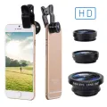 【happy one】Phone Lens 0.67x Wide Angle Zoom Fish Eye 10x Macro Lenses Camera With Clip Lens On The Phone For Smartphone. 