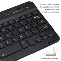 KUTOU Mini Bluetooth Keyboard Wireless Keyboard Rechargeable Keyboard For Tablet ipad cell phone Laptop For Android IOS Windows.