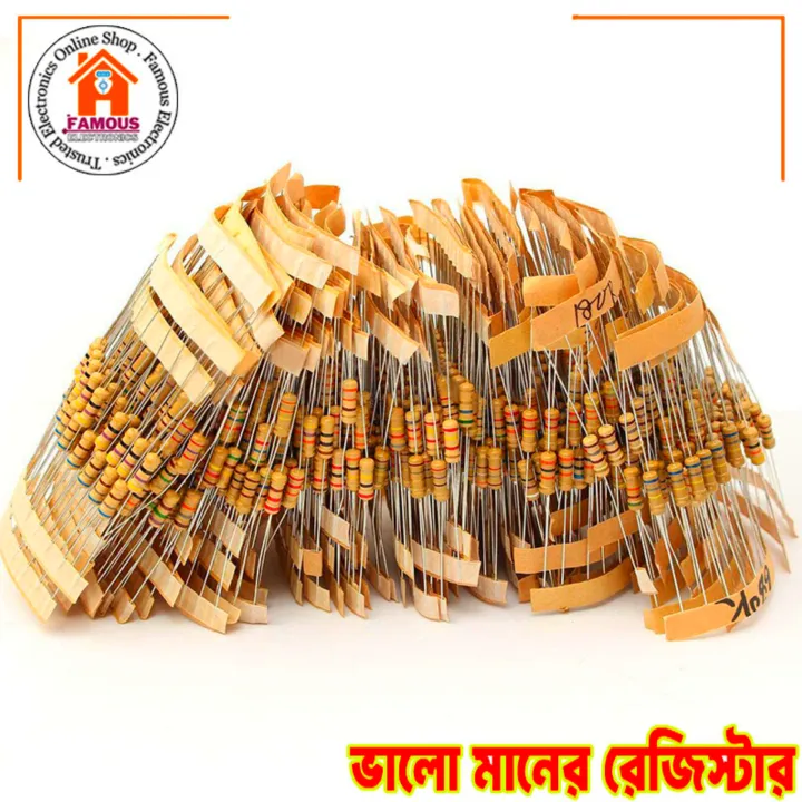 50PCS%201K%20Resistor%201K%20Ohm%20Carbon%20Film%20Resistor%201K%201/4W%20Resistance%200.25%20Watt%205%25%20Tolerance%20Fixed%20Resistors%20For%20Passive%20Components%20Parts%20-%20Image%207