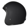 Motorcycle Helmet Vintage Harley 3/4 without Visor Lens (Black L).