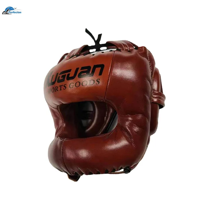 Boxing%20Headgear%20Full%20Coverage%20Kickboxing%20Head%20Gear%20for%20Sparring%20Grappling%20L%20Brown%20-%20Image%202