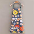 Kitchen new flower print apron water proof hi quality product man woman use cooking apron.