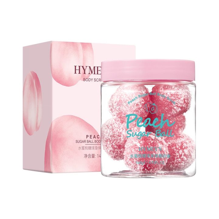 HYMEY'S Peach Candy Moisturizing Exfoliating Body Scrub- 140g