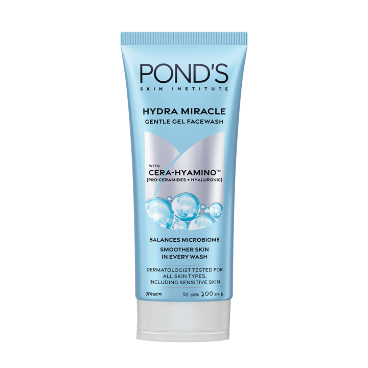 Pond's%20Face%20Wash%20Hydra%20Miracle%20Gentle%20Gel%20100g%20-%20Image%202