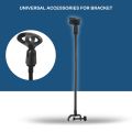 Flexible Gooseneck Microphone Stand with Desk Clamp for Radio Broadcasting Studio, Live Broadcast Equipment, Stations.