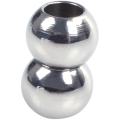 1 bag / 20 pieces Stainless Steel Beads of Metal Craft Beads Size 6mm for Jewelry Creation Jewelry Accessory.
