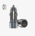 BWOO BO-CC95 43W USB & USB-C Black Car Charger Dual Smart Chips, PD, and QC Fast Charging. 