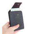 (New)Card Holder Leather Pure for Card Cae Wallet for Credit ID Bank Card Holder.