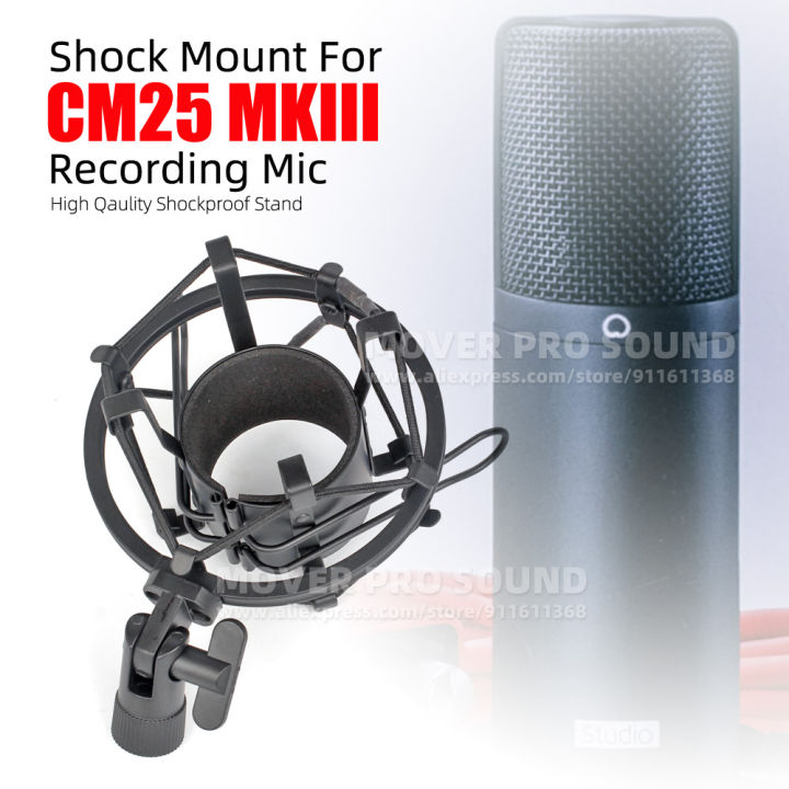 Spider Microphone Holder For Focusrite Scarlett Studio Cm25 Cm 25 Mkiii 3rd Gen Shock Mount Suspension Mic Shockproof Stand