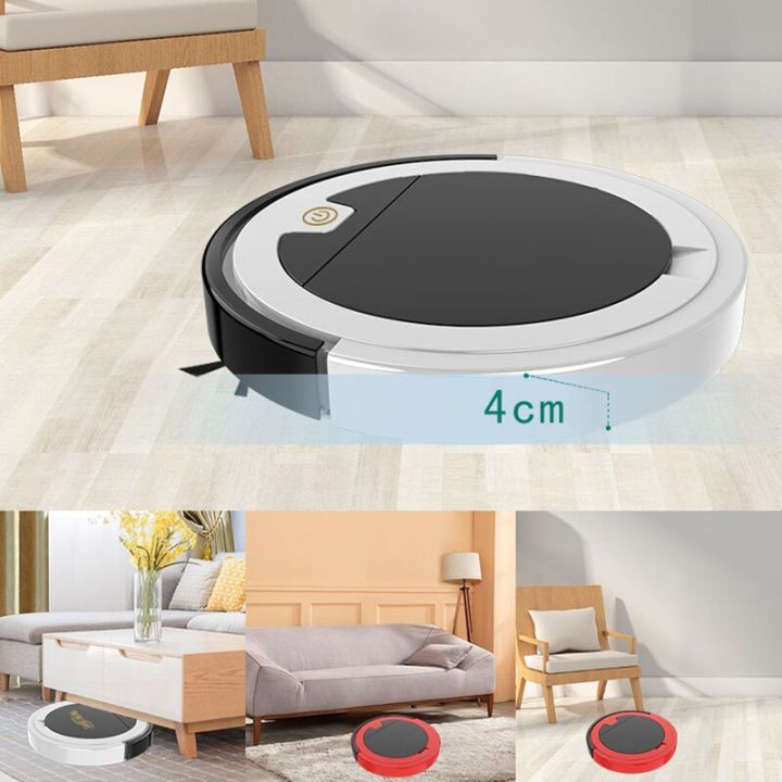 RS9%204In1%20Robot%20Vacuum%20Cleaner%20Smart%20Household%20Cordless%20Vacuum%20Cleaner%20Intelligent%20Charging%20Sweeping%20Machine-Red%20-%20Image%208