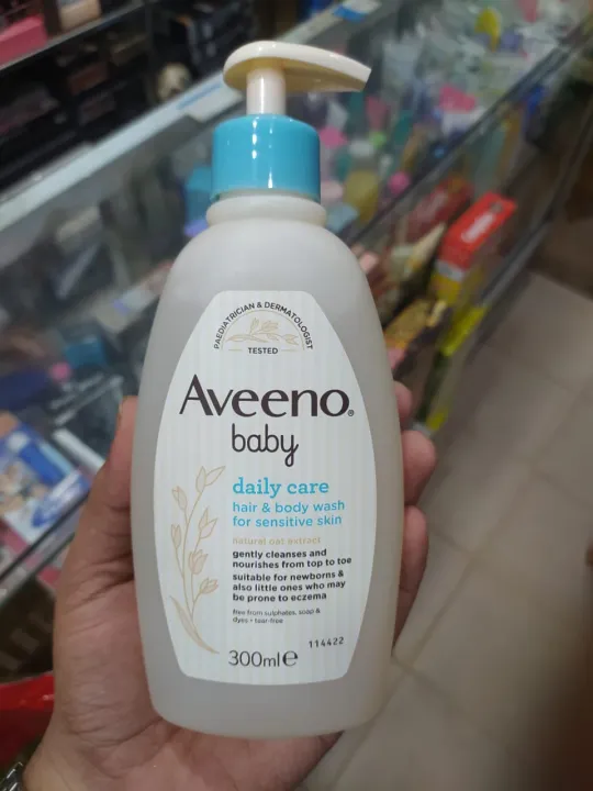 Aveeno%20Baby%20Daily%20Care%20Baby%20Hair%20&%20Body%20Wash%20300ml%20(Greece)%20-%20Image%202