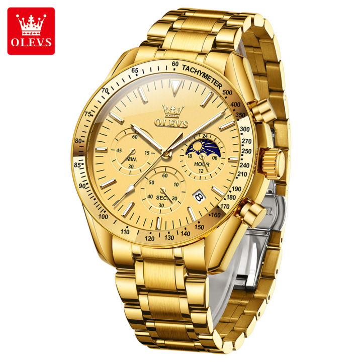 Olevs%203618%20Stainless%20Steel%20Chronograph%20Wrist%20Watch%20For%20Men%20-%20Image%207
