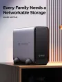 ORICO MetaBox Mini Personal Storage 3.5" Type-C Network Attached Storage Automatic Backup Remote Access Diskless NAS. 