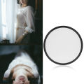 Circular Soft Filter, Black Mist Filter Optical Glass for Photography Device. 
