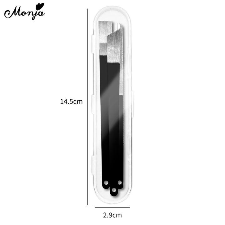 Monja%203pc%20Pedicure%20Cuticle%20Pusher%20Foot%20Dead%20Skin%20Remover%20Scraper%20Paronychia%20Exfoliating%20Knife%20Cutters%20Ingrown%20Toe%20Nail%20Care%20Manicure%20Tools%20-%20Image%204