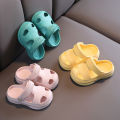 Solid Color Baby Sandals Summer Non -slip Rubber Hole Shoes Non -slip Soft Floor Slippers Boys Girls Beach Sandals. 