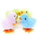 Clockwork Plush Chicken Simulation animal plush jumping stail children's toys -1pcs.