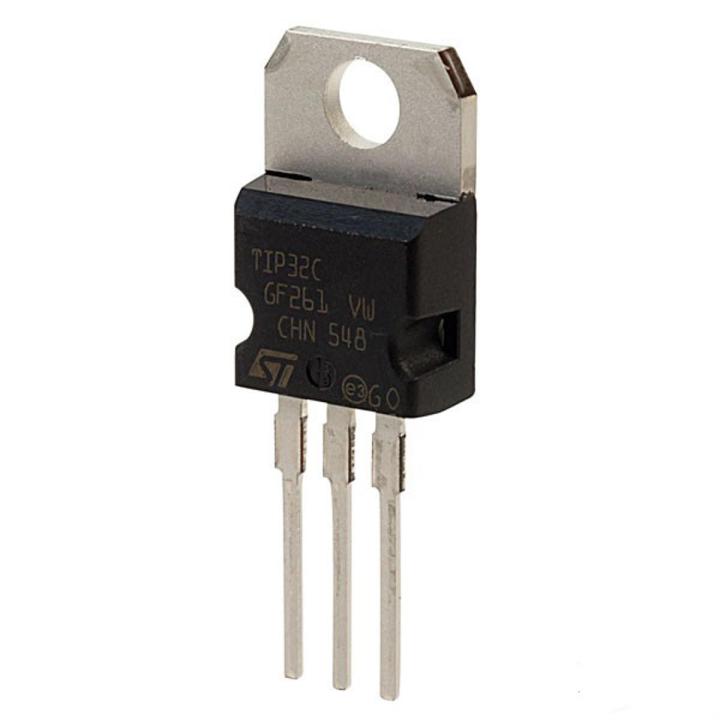 2Pcs- A CLASS TIP32C Transistor TIP32 Transistor TIP32C IC TIP32C MOSFET PNP Transistor 100V 3A 40W 3 Pin Leads TO-220 Transistor IC