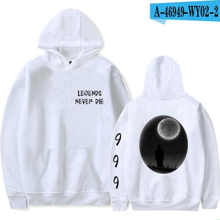 Juice wrld hoodie white hotsell