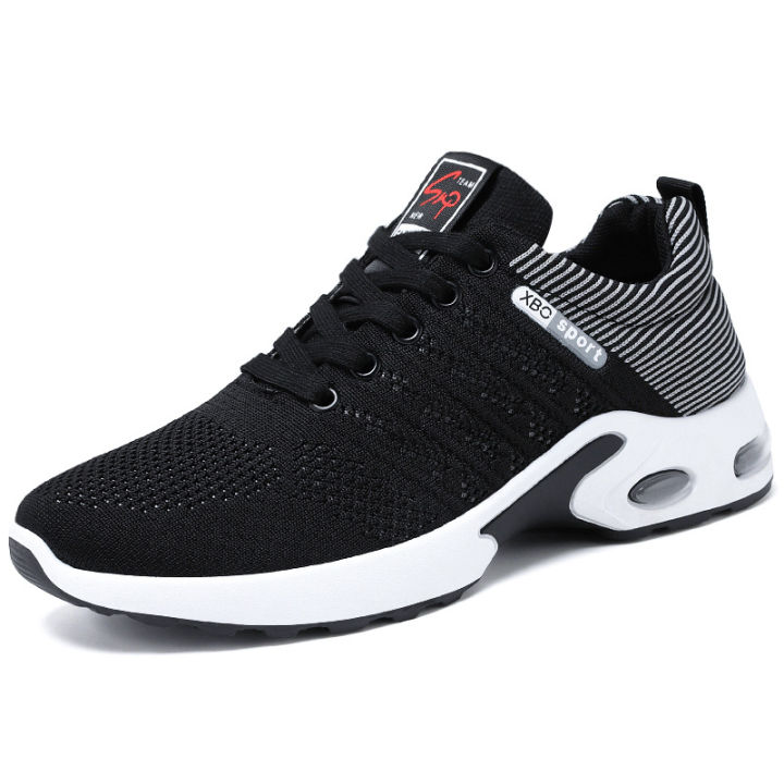 Professional Running Shoes For Men Lightweight Men's Designer Mesh Sneakers Lace-Up Male Outdoor Sports Tennis Shoe KEEMEEUYZO