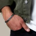 Men Stainless Steel Bracelet.