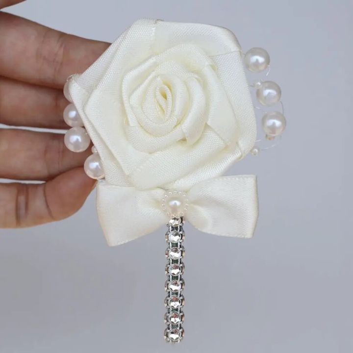 European%20Wedding%20Flowers%20Groom%20Groomsmen%20Boutonniere%20Wedding%20Prom%20Men%20Suit%20Lapel%20Pin%20Silk%20Ribbon%20Ceremony%20Flower%20Brooch%20X8715%20-%20Image%206