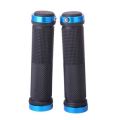 Pair Cycling Lock-on Anti-Slip Bicycle Handlebar Handle Grips for MTB BMX.