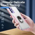 For Samsung Galaxy A33 5G Pioneer Armor Heavy Duty PC + TPU Phone Case with Holder.