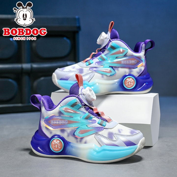Bobdog%20Basketball%20Shoes%20for%20Boys%20Autumn%20and%20Winter%20New%20Leather%20Non-Slip%20Children's%20Sneaker%20Rotary%20Button%20Youth%20Fashion%20Pumps%20-%20Image%202