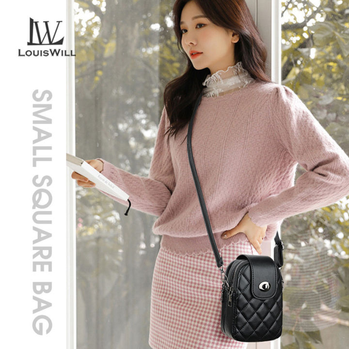 LouisWill%20Fashion%20Women%20Bag%20Vintage%20Handbags%20PU%20New%20Trendy%20Fashion%20Mini%20Bag%20Korean%20Style%20Ladies%20Shoulder%20Bag%20Shoulder%20Bag%20Women's%20Round%20Cross%20Body%20Small%20Bag%20-%20Image%209