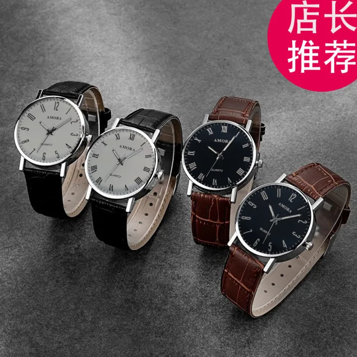 New%20AMORA%20Watches%20Korean%20Business%20Fashion%20Trend%20Simple%20Quartz%20Adult%20Men's%20Watch%20Student%20Belt%20Watch%20-%20Image%204