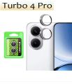 Redmi Turbo 4 Pro/Poco F7 5g/Redmi Turbo 4/Poco X7 Pro 5g 3D Camera Lens Glass Protector Camera Ring Camera Shiled Premium Quality. 