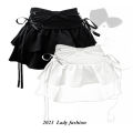 Girl Doll Blue Denim Pleated Skirt Hottie A-line Slim Short Skirt Design Sense Skirt Skirt Skirt Lu. 