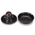 2in1 Ceramic Ashtray Smoke Censer Cute Buddha Backflow Tower Cone Incense Burner.