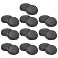 Univeral 10pcs 49mm Center Pinch Front Lens Cap For Nikon DSLR Camera. 